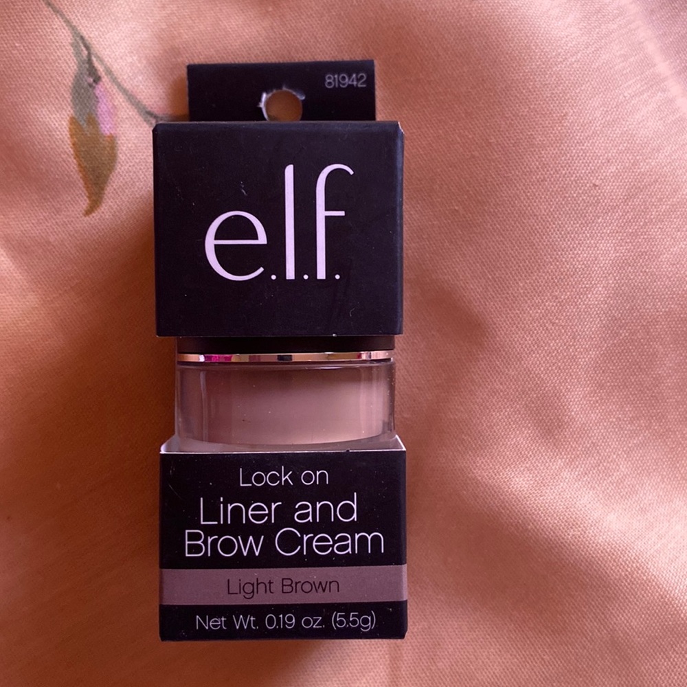 Elf Lock-on Liner and Brow Cream Light Brown